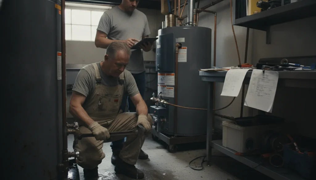Guide for Keller businesses: when to repair vs replace a commercial water heater with Plumber Keller TX